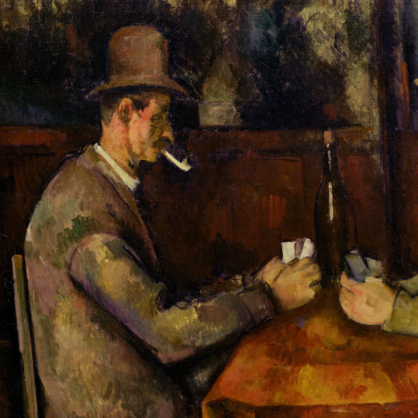 Paul Cézanne - The Card Players - gerahmter Druck
