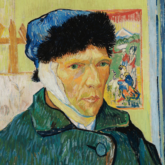 Vincent van Gogh - Self-Portrait with Bandaged Ear - gerahmter Druck