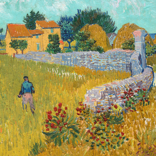 Vincent van Gogh - Farmhouse in Provence - gerahmter Druck