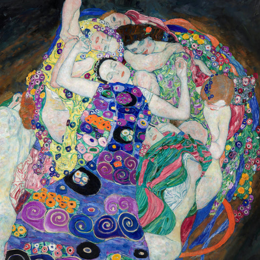 Gustav Klimt - The Virgin - gerahmter Druck