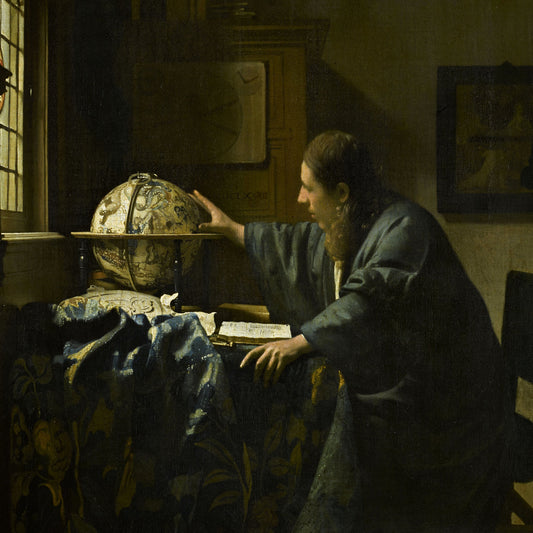 Johannes Vermeer - The Astronomer - gerahmter Druck