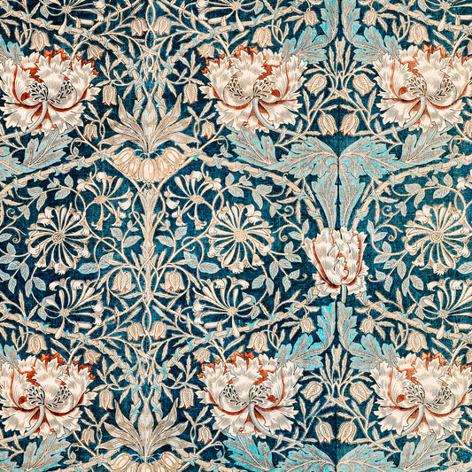 William Morris - Honeysuckle - gerahmter Druck
