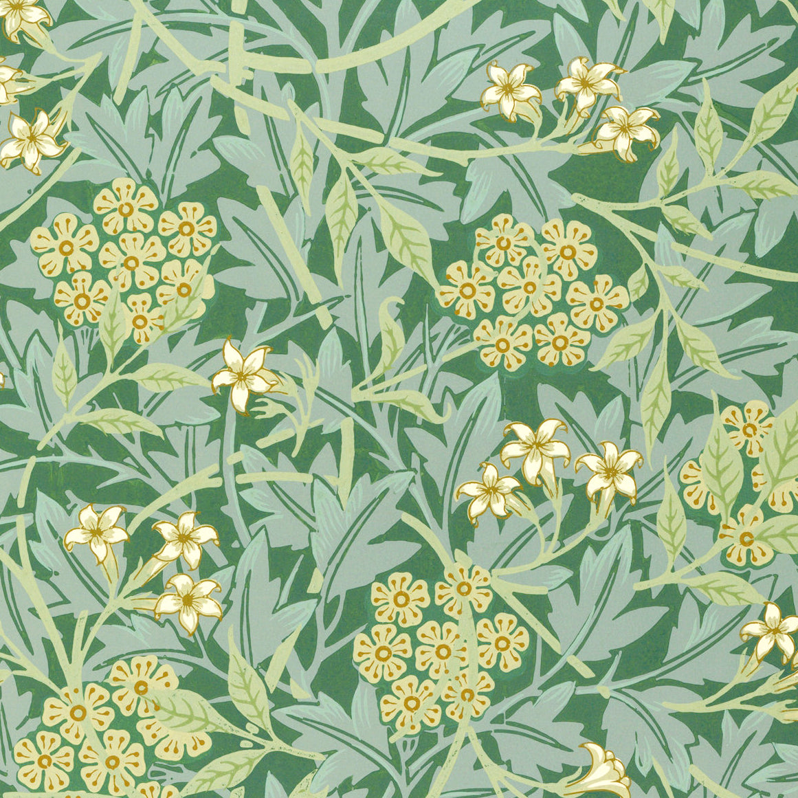 William Morris - Jasmine - gerahmter Druck