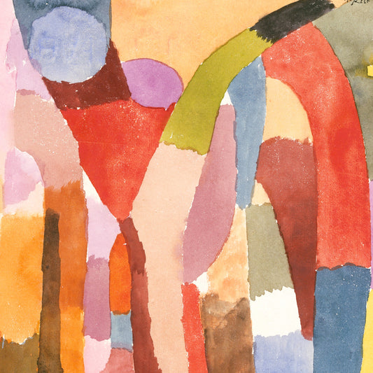 Paul Klee - Movement of Vaulted Chambers - gerahmter Druck