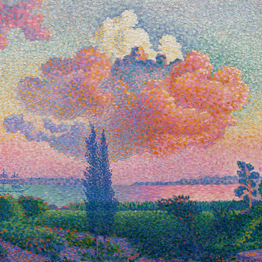 Henri Edmond Cross - The Pink Cloud - gerahmter Druck