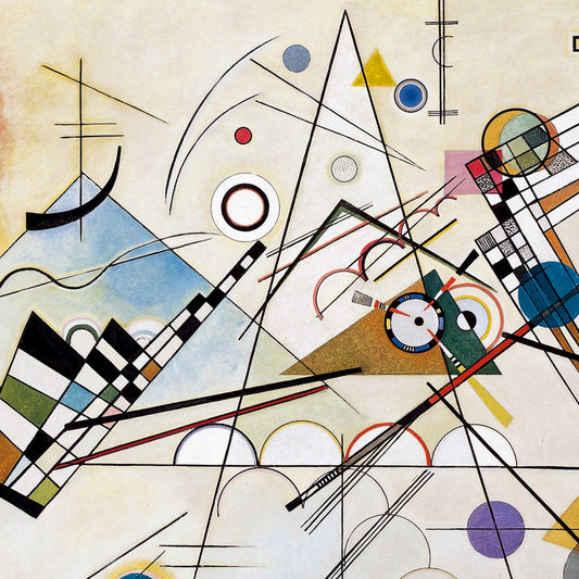 Wassily Kandinsky - Composition VIII - gerahmter Druck