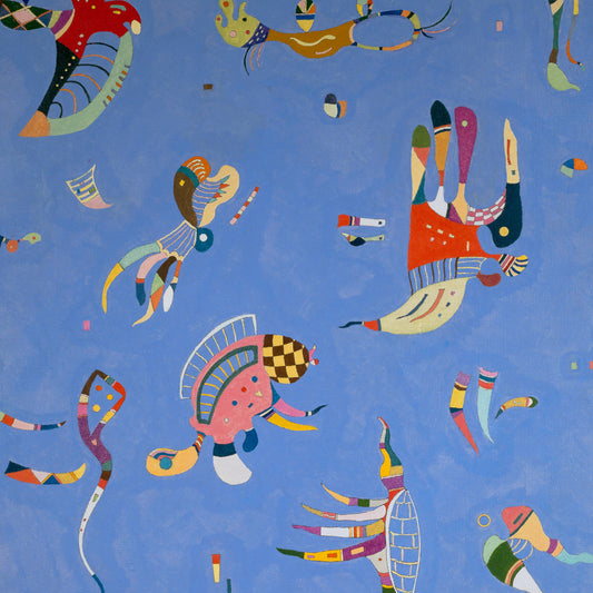 Wassily Kandinsky - Sky Blue - gerahmter Druck