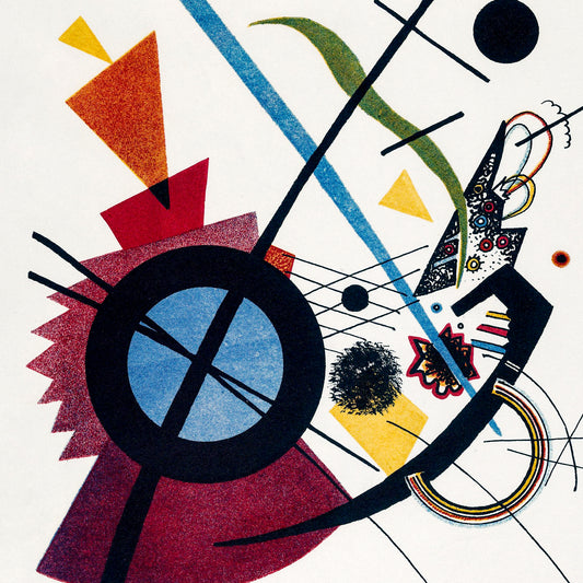 Wassily Kandinsky - Violet - gerahmter Druck