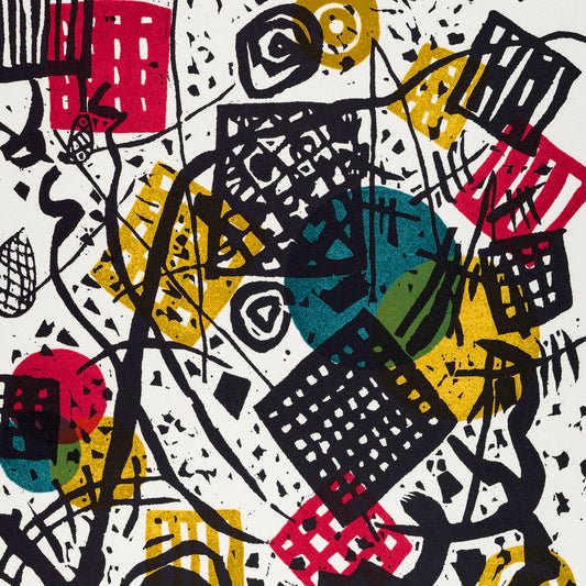 Wassily Kandinsky - Small Worlds V - gerahmter Druck