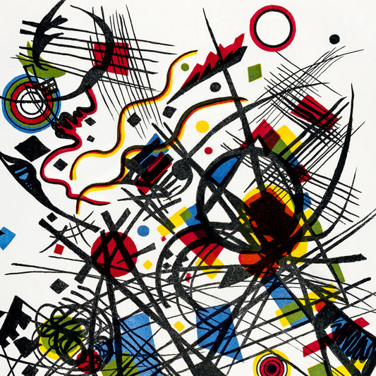 Wassily Kandinsky - Litograph - gerahmter Druck