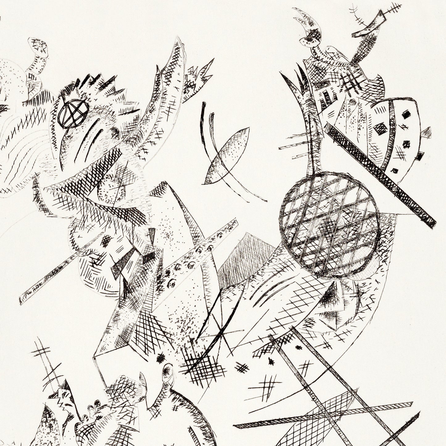 Wassily Kandinsky - Small Worlds XII - gerahmter Druck