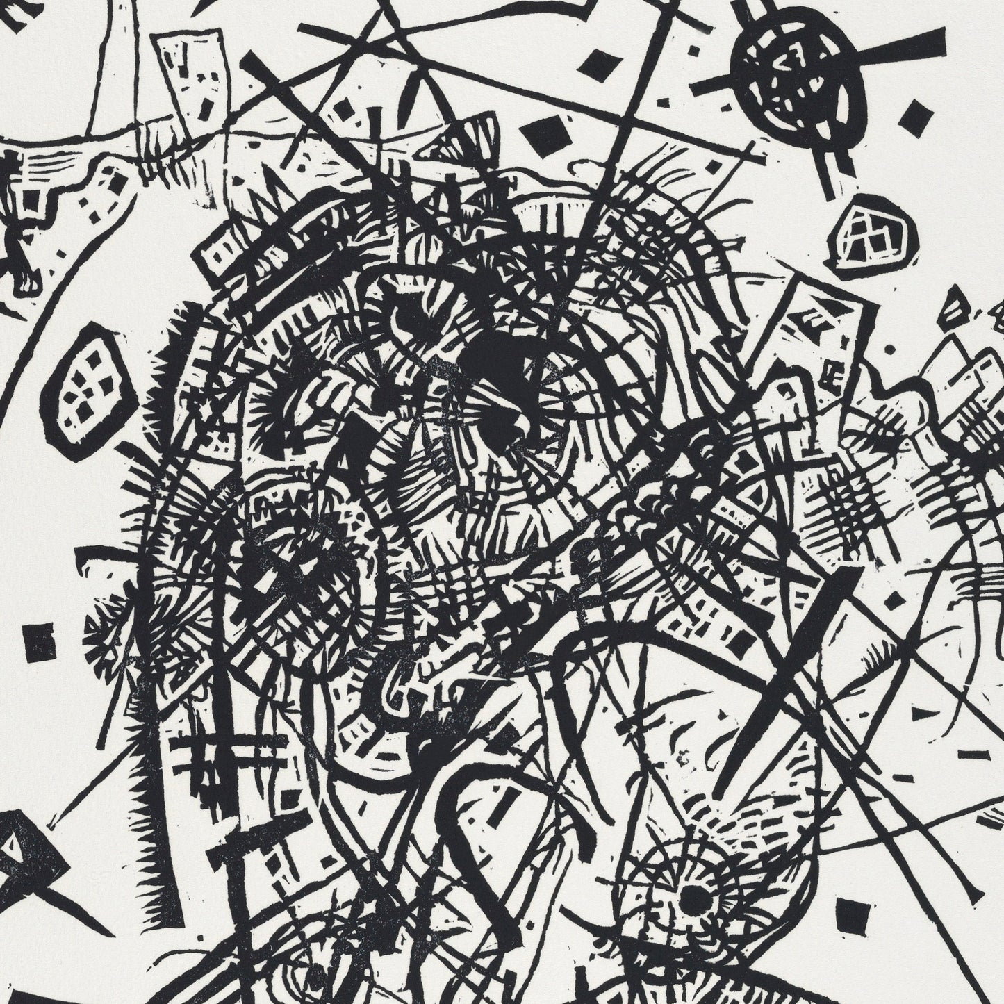 Wassily Kandinsky - Small Worlds VIII - gerahmter Druck