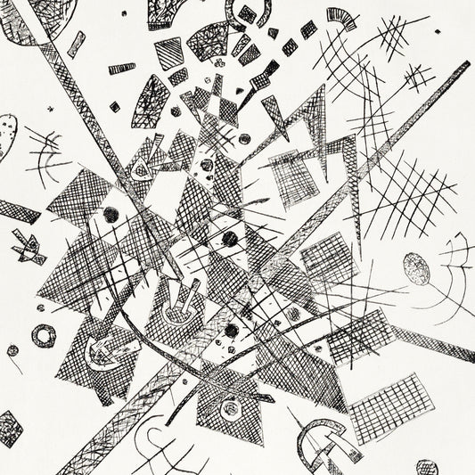Wassily Kandinsky - Small Worlds IX - gerahmter Druck