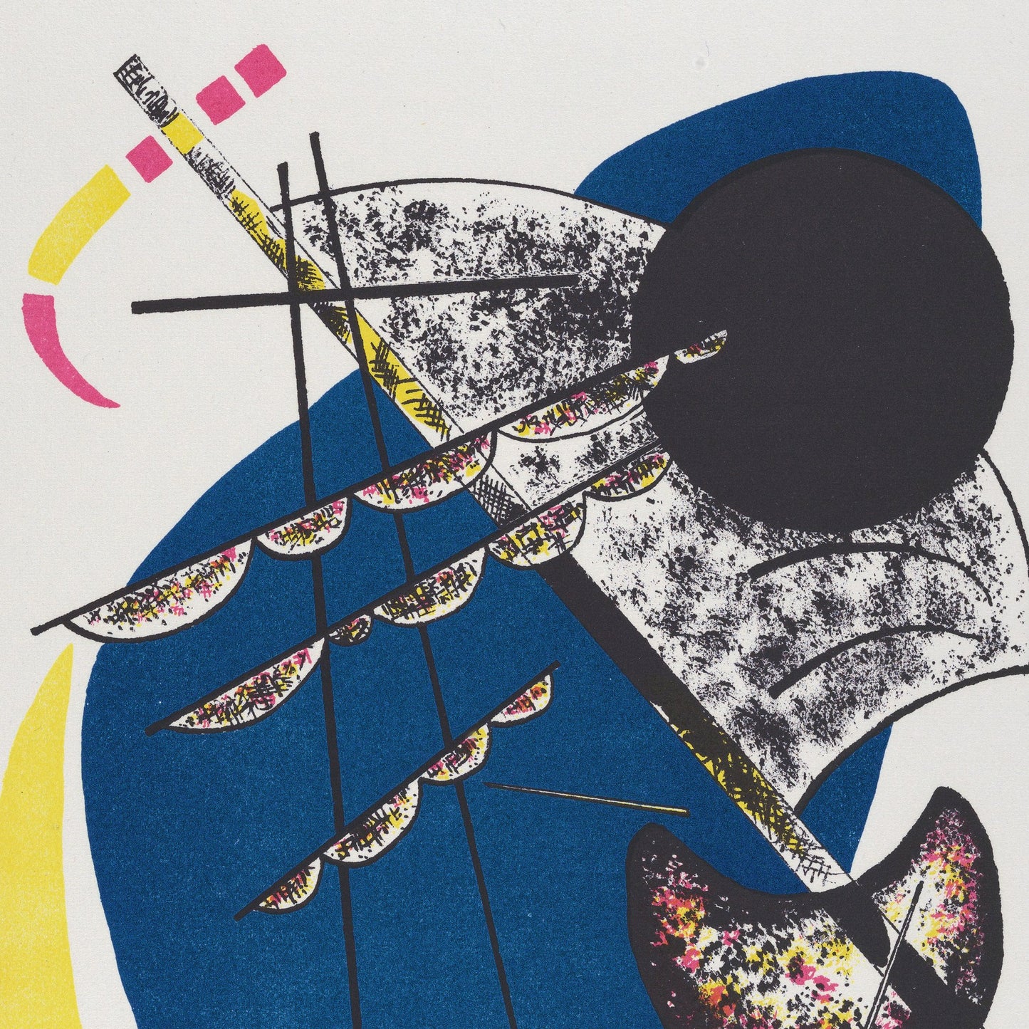 Wassily Kandinsky - Small Worlds II - gerahmter Druck