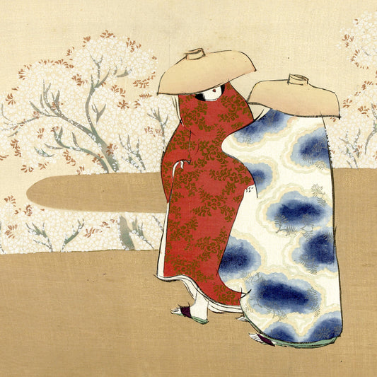 Kamisaka Sekka - Spring - gerahmter Druck