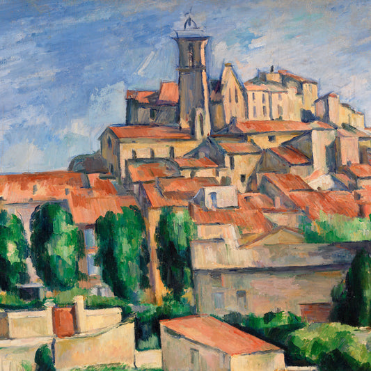 Paul Cézanne - Gardanne - gerahmter Druck