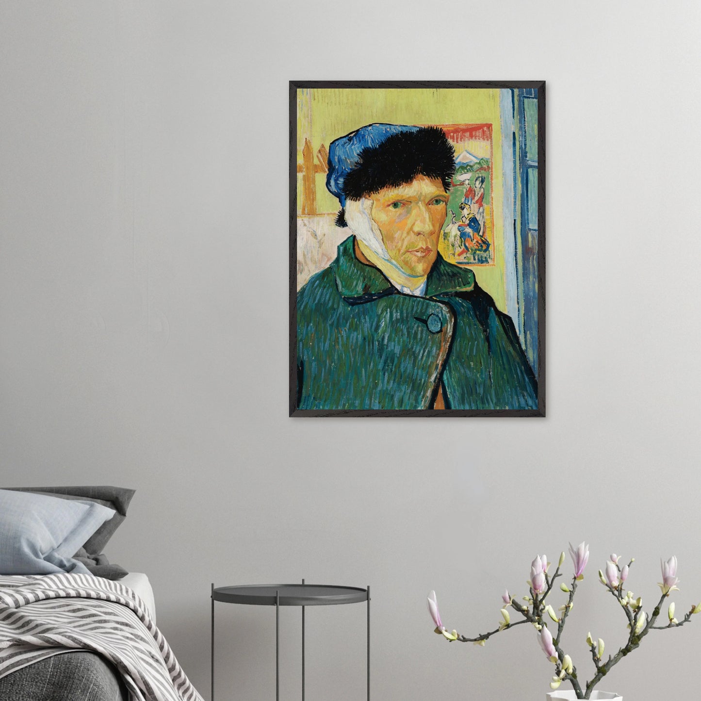 Vincent van Gogh - Self-Portrait with Bandaged Ear - gerahmter Druck