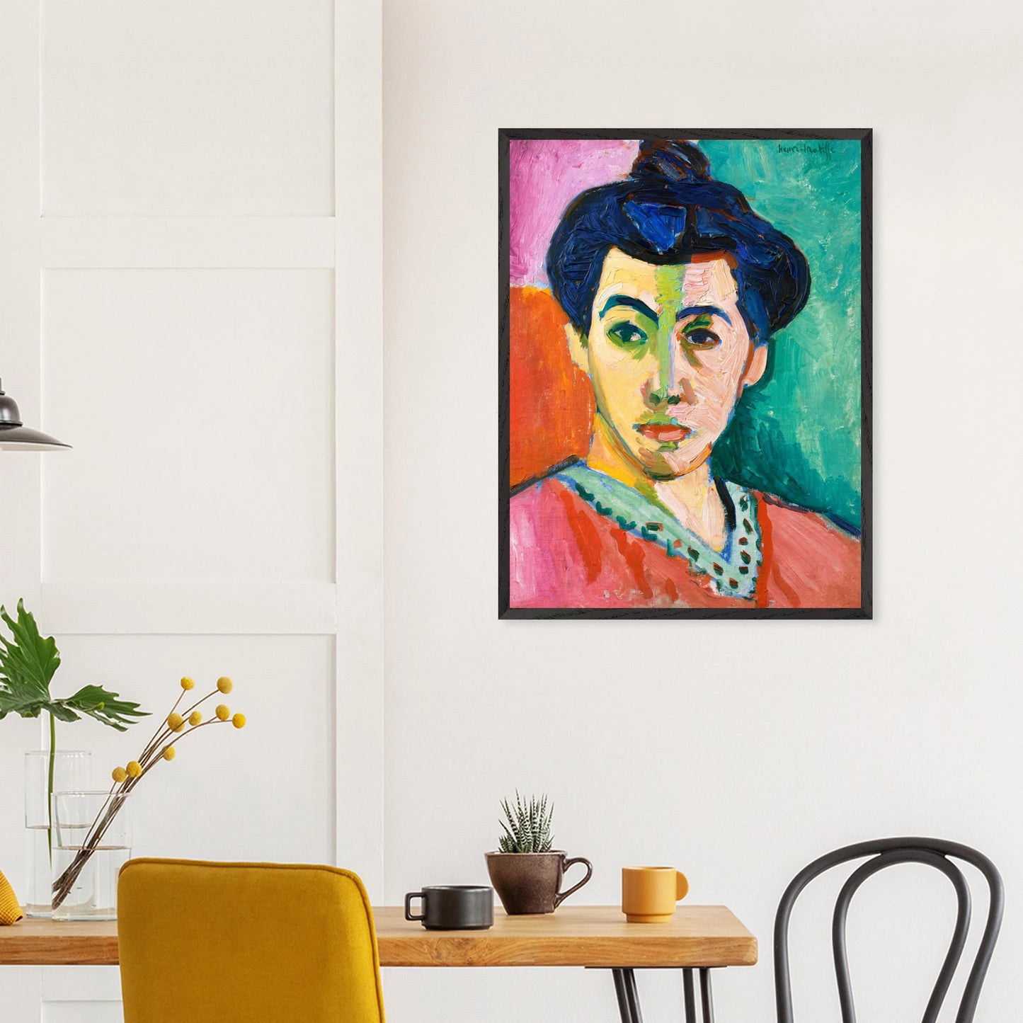 Henri Matisse - The Green Stripe - gerahmter Druck