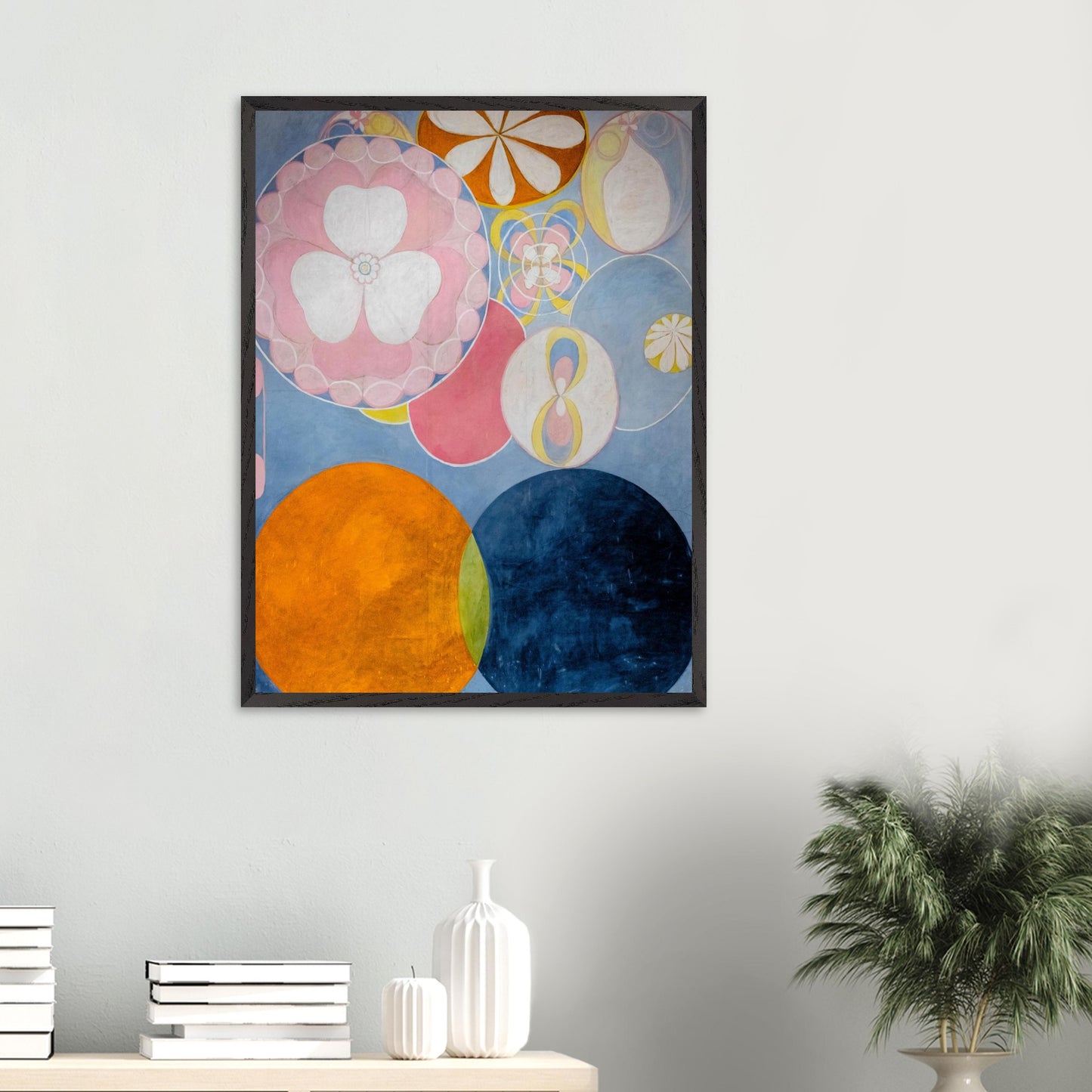 Hilma af Klint - The Ten Largest No. 2, Childhood - gerahmter Druck