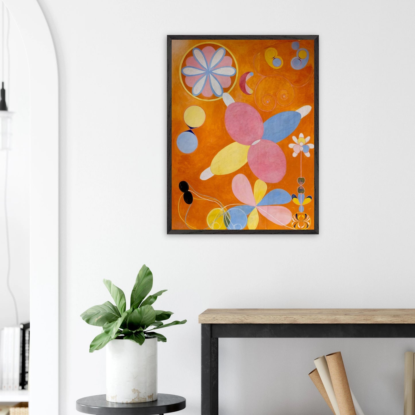 Hilma af Klint - The Ten Largest No. 4, Youth - gerahmter Druck