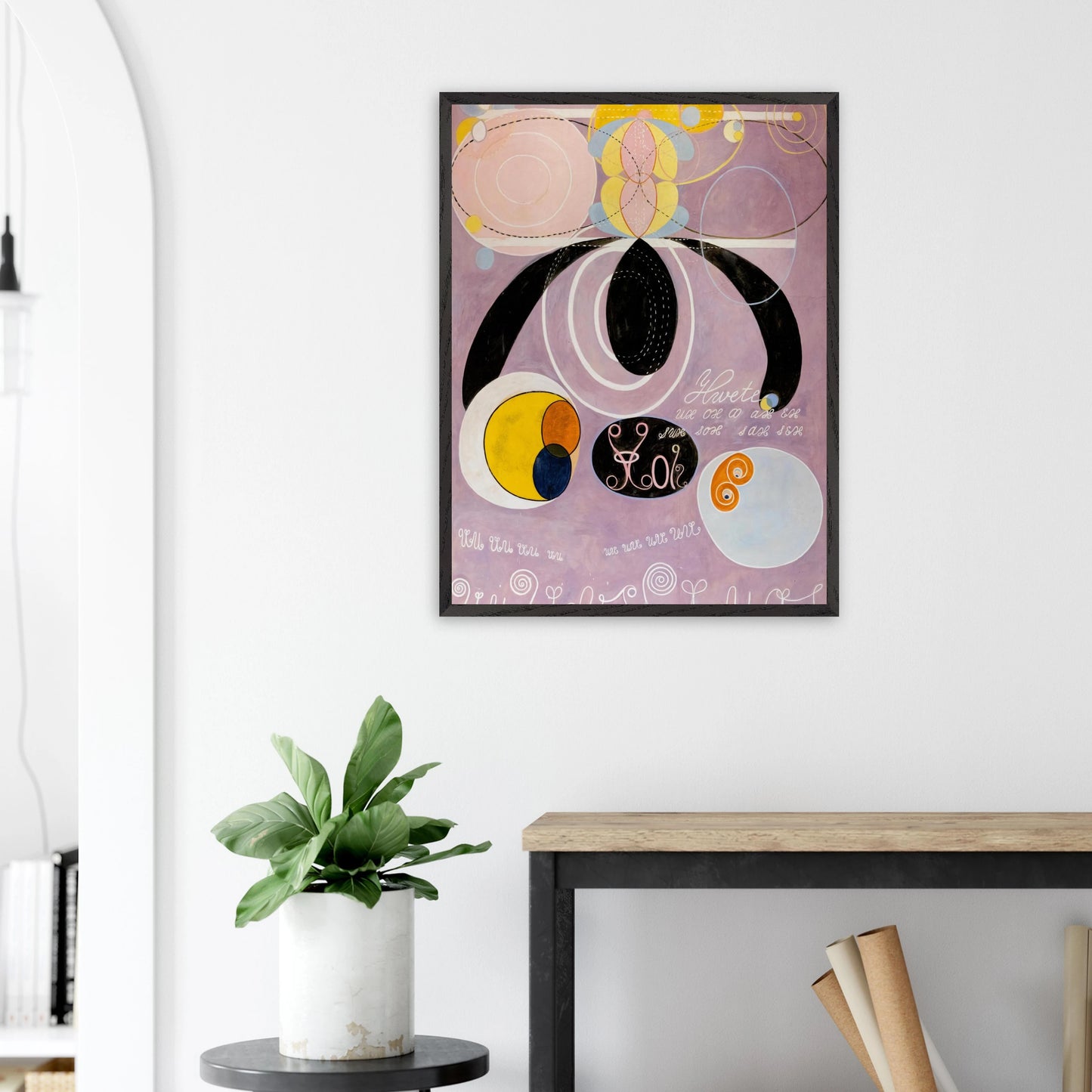Hilma af Klint - The Ten Largest No. 6, Adulthood - gerahmter Druck