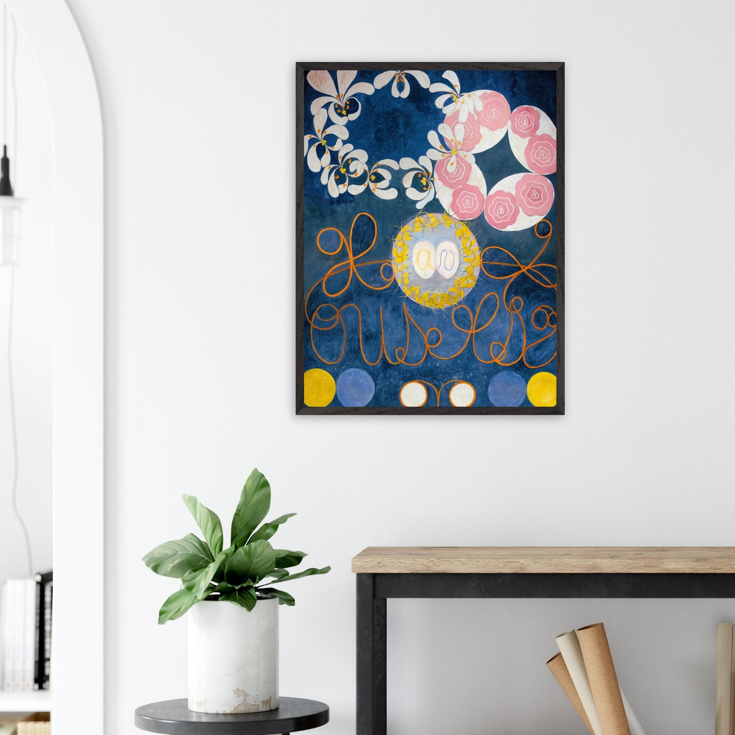 Hilma af Klint - The Ten Largest No. 1, Childhood - gerahmter Druck