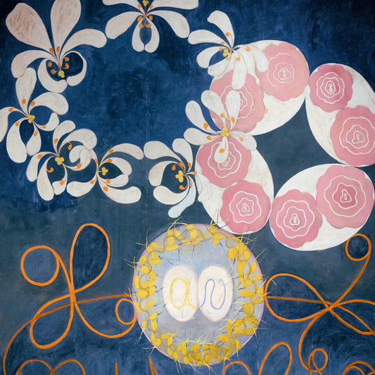 Hilma af Klint - The Ten Largest No. 1, Childhood - gerahmter Druck