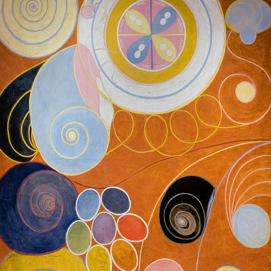 Hilma af Klint - The Ten Largest No. 3, Youth - gerahmter Druck