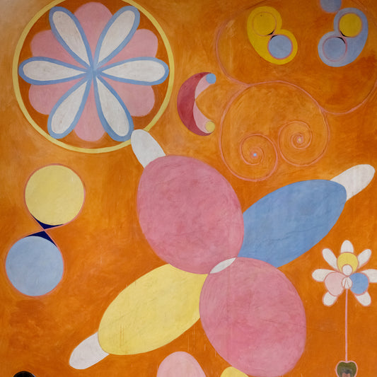Hilma af Klint - The Ten Largest No. 4, Youth - gerahmter Druck