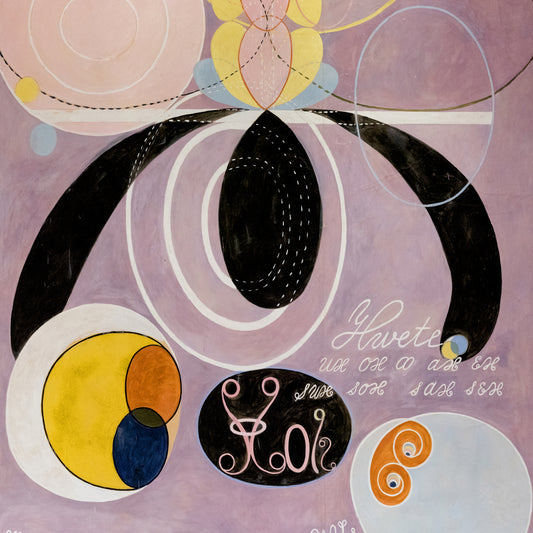 Hilma af Klint - The Ten Largest No. 6, Adulthood - gerahmter Druck