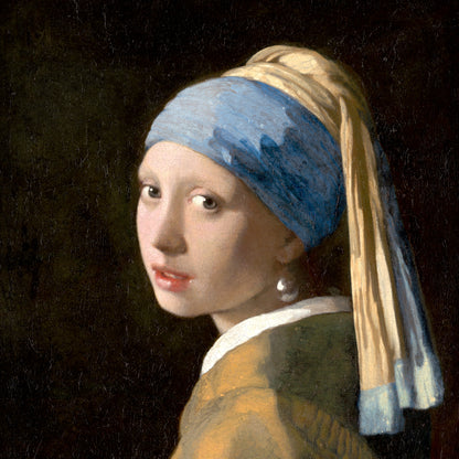 Johannes Vermeer - Girl with a Pearl Earring - gerahmter Druck