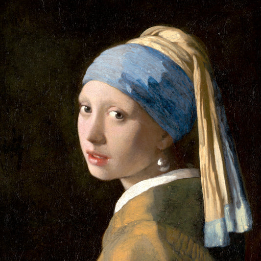 Johannes Vermeer - Girl with a Pearl Earring - gerahmter Druck
