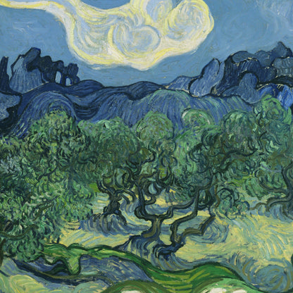 Vincent van Gogh - The Olive Trees - gerahmter Druck