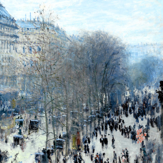 Claude Monet - Boulevard des Capucines - gerahmter Druck