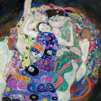 Gustav Klimt - The Virgin - gerahmter Druck