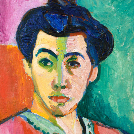 Henri Matisse - The Green Stripe - gerahmter Druck