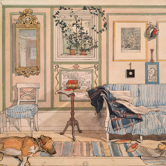 Carl Larsson - Cosy Corner - gerahmter Druck