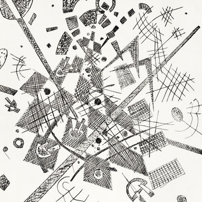 Wassily Kandinsky - Small Worlds IX - gerahmter Druck