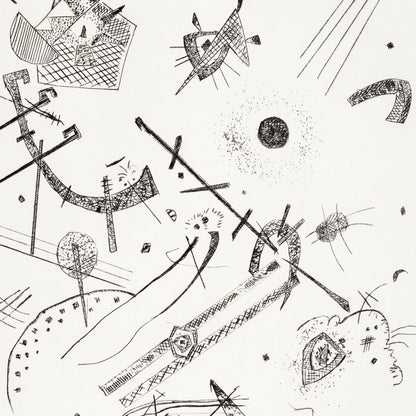 Wassily Kandinsky - Small Worlds XI - gerahmter Druck