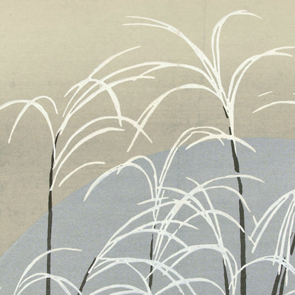 Kamisaka Sekka - Moon and Grasses - gerahmter Druck