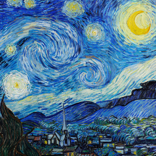 Vincent van Gogh - The Starry Night - gerahmter Druck