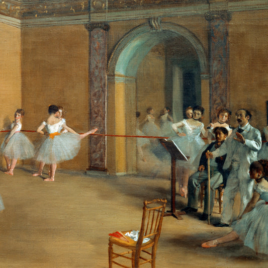 Edgar Degas - Foyer de la Danse - gerahmter Druck