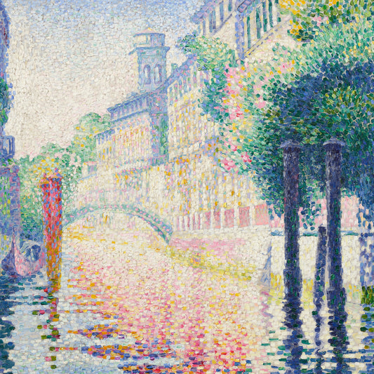 Henri Edmond Cross - Rio San Trovaso - gerahmter Druck