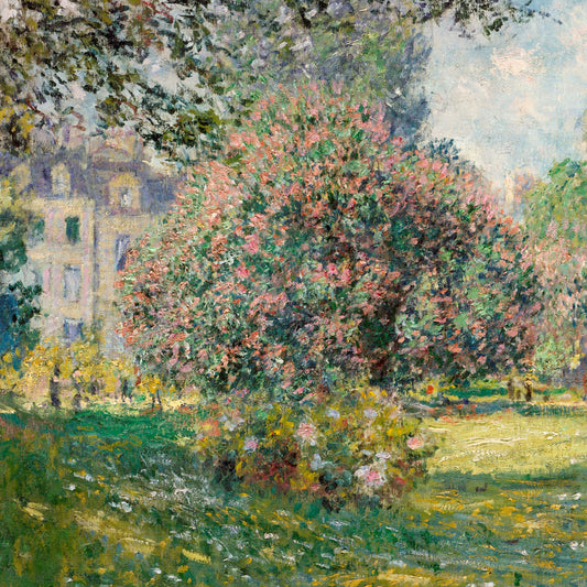 Claude Monet - The Parc Monceau - gerahmter Druck