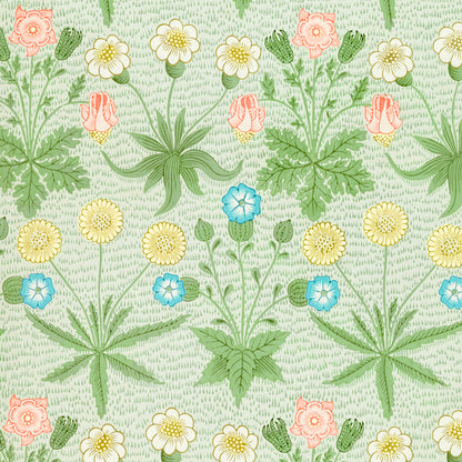 William Morris - Green Daisy - gerahmter Druck