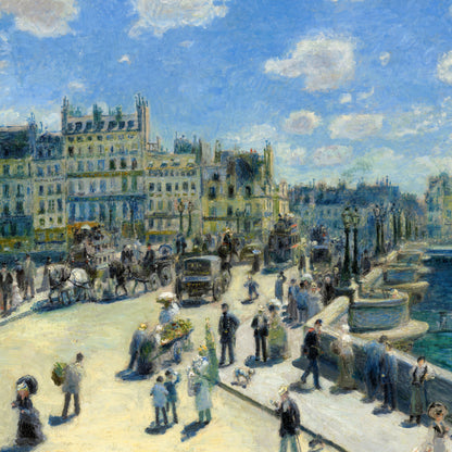 Pierre-Auguste Renoir - Pont Neuf, Paris - gerahmter Druck