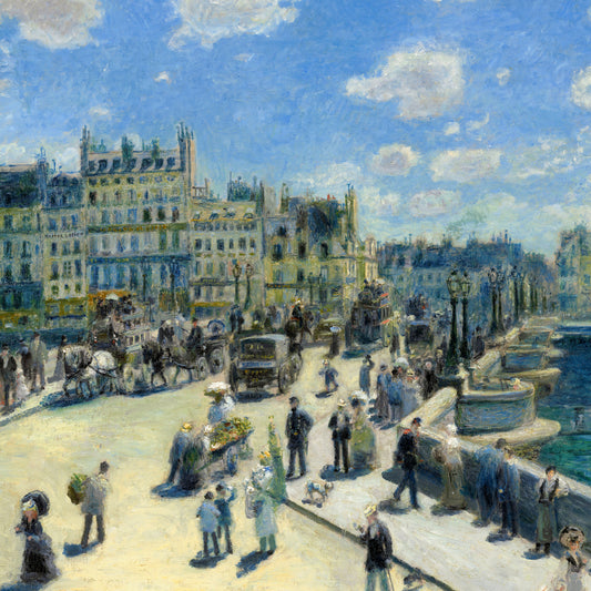 Pierre-Auguste Renoir - Pont Neuf, Paris - gerahmter Druck