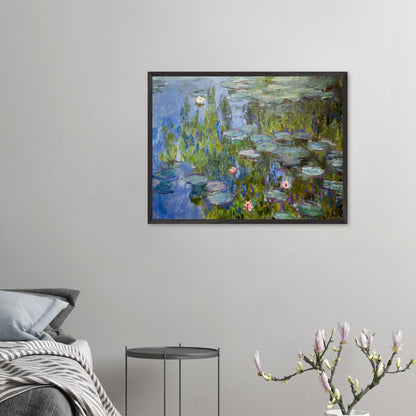 Claude Monet - Water Lilies - gerahmter Druck
