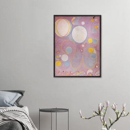 Hilma af Klint - The Ten Largest No. 8, Adulthood - gerahmter Druck