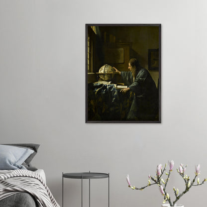 Johannes Vermeer - The Astronomer - gerahmter Druck